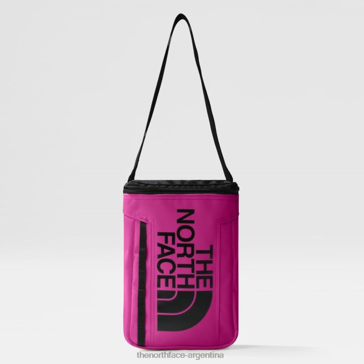 bolsa de campamento base para adolescentes RDT8H780 rosa fucsia The North Face