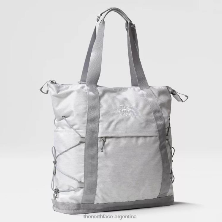 bolso de mano boreal RDT8H765 blanco metalizado The North Face