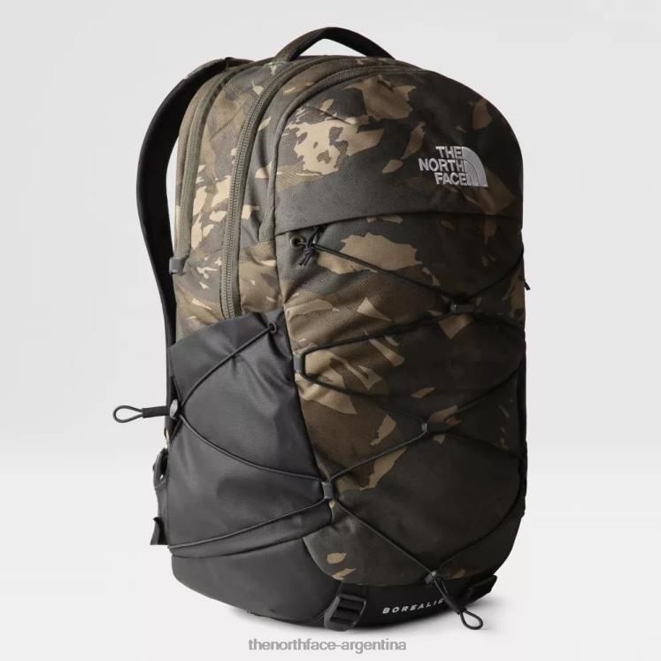 mochila boreal RDT8H752 verde pardo The North Face