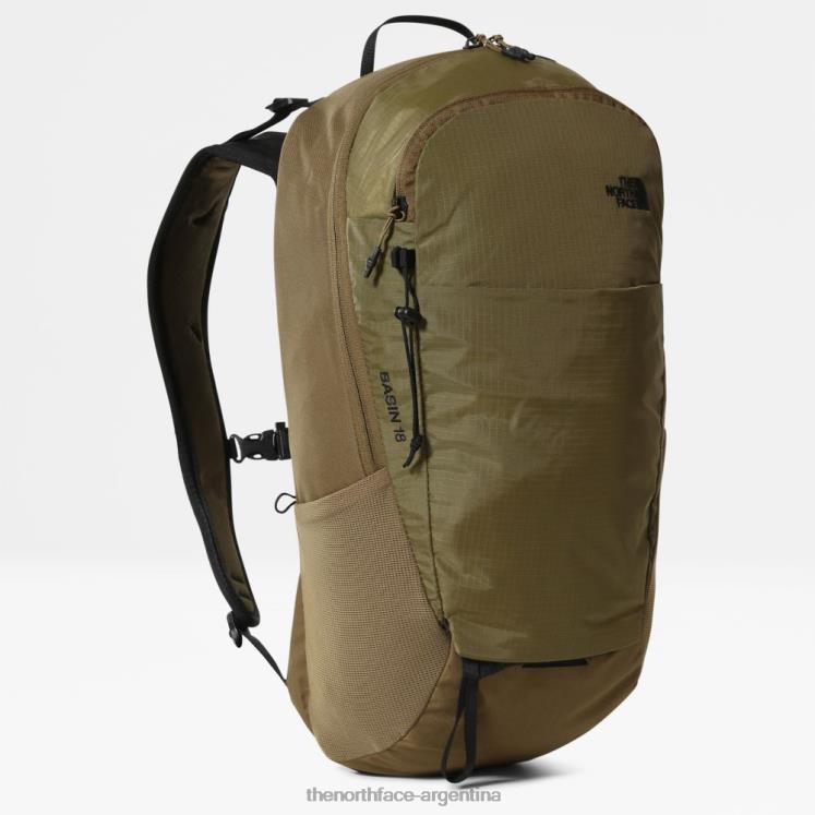 mochila de lavabo RDT8H699 oliva militar The North Face