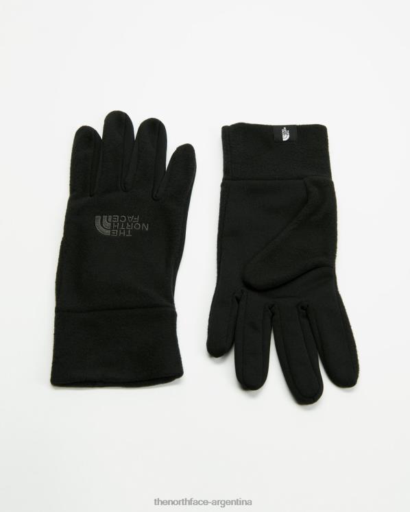 100 guantes de glaciar RDT8H6950 negro The North Face