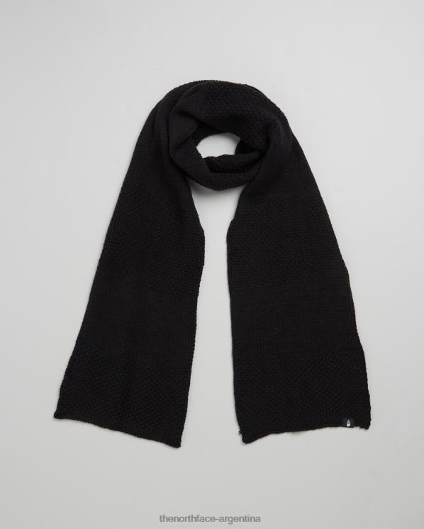 bufanda con punto de revés RDT8H7081 negro The North Face
