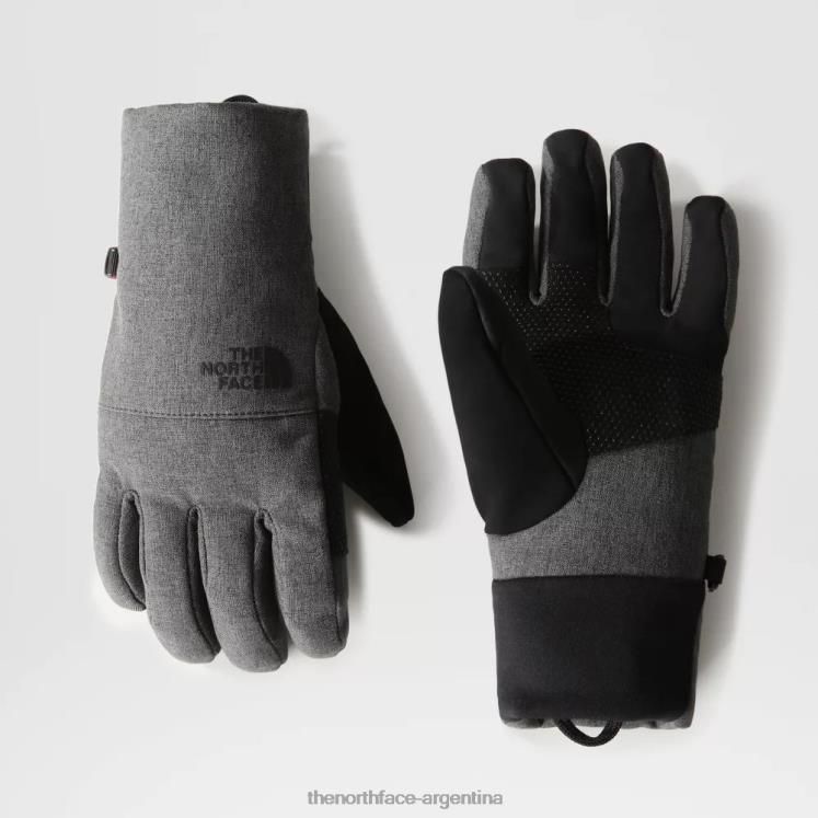 guantes aislantes apex etip mujer RDT8H1525 gris The North Face
