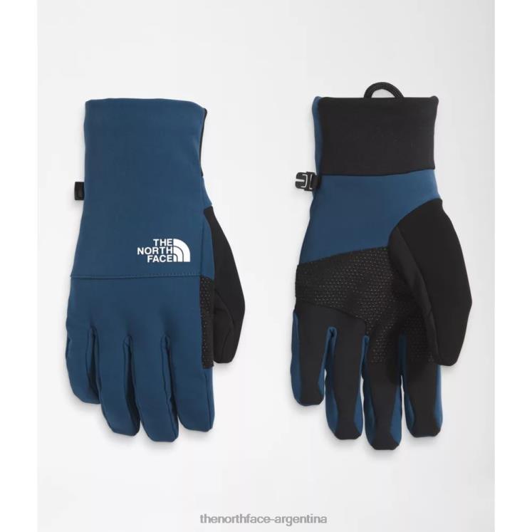 guantes etip aislados apex para hombre RDT8H5055 azul sombreado The North Face