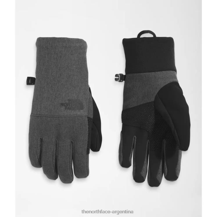 guantes etip aislados apex para mujer RDT8H5058 gris The North Face