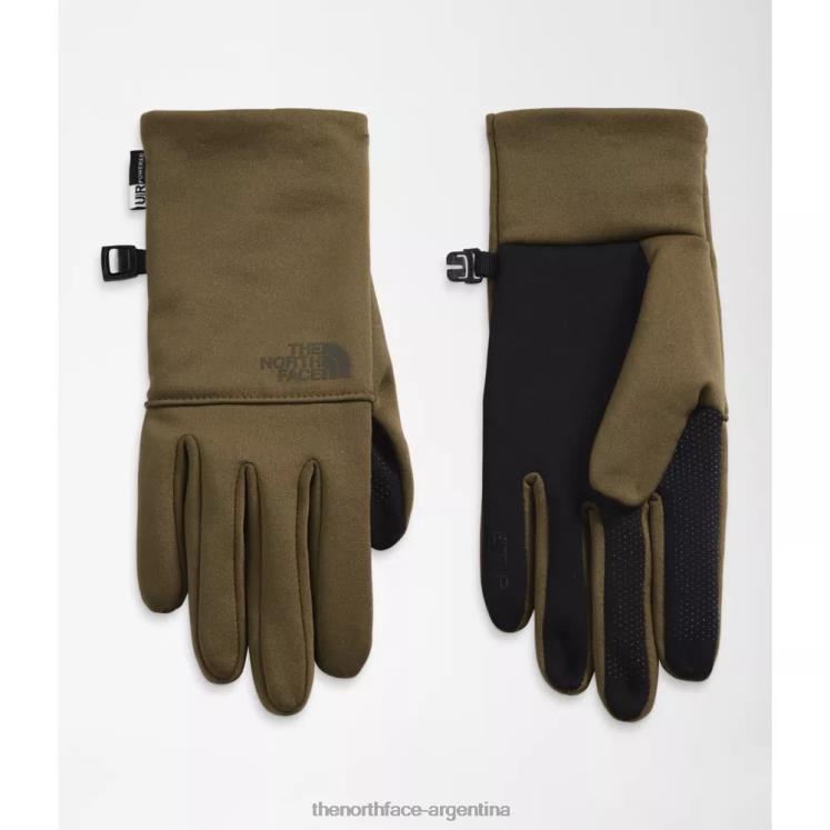 guantes reciclados etip RDT8H3625 oliva militar The North Face