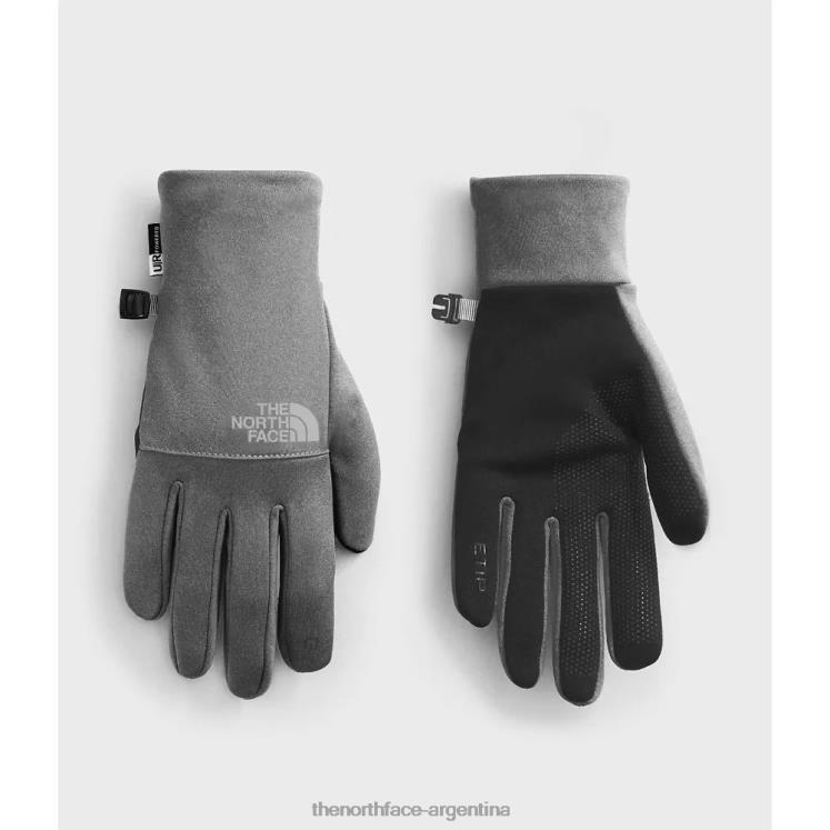 guantes reciclados etip RDT8H3627 gris The North Face
