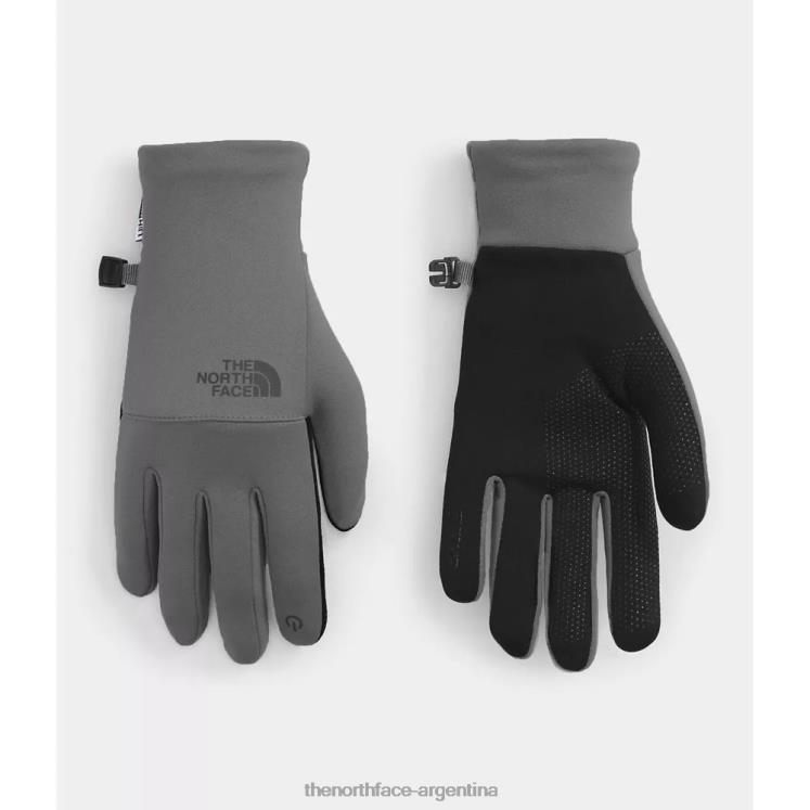 guantes reciclados etip mujer RDT8H3632 gris The North Face