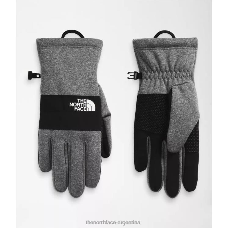 guantes sierra etip hombre RDT8H5127 gris The North Face