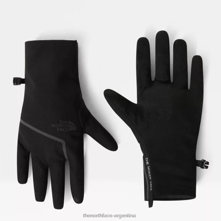 guantes softshell windwall closefit RDT8H987 negro The North Face