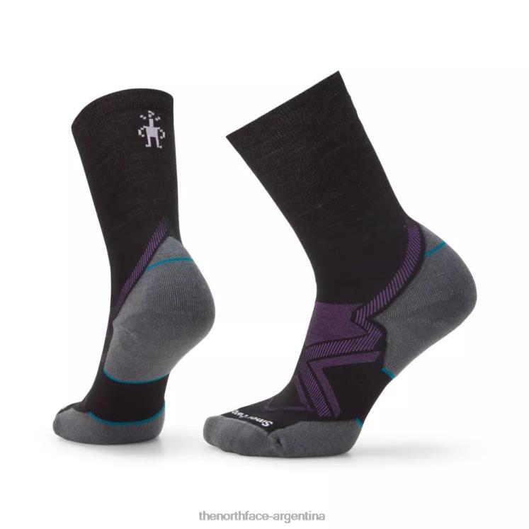 Calcetines deportivos con amortiguación específica para correr para mujer en climas fríos RDT8H6342 negro The North Face