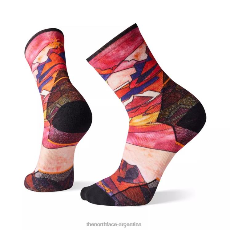 calcetines con estampado de carrera edición atleta RDT8H6281 naranja tandoori The North Face