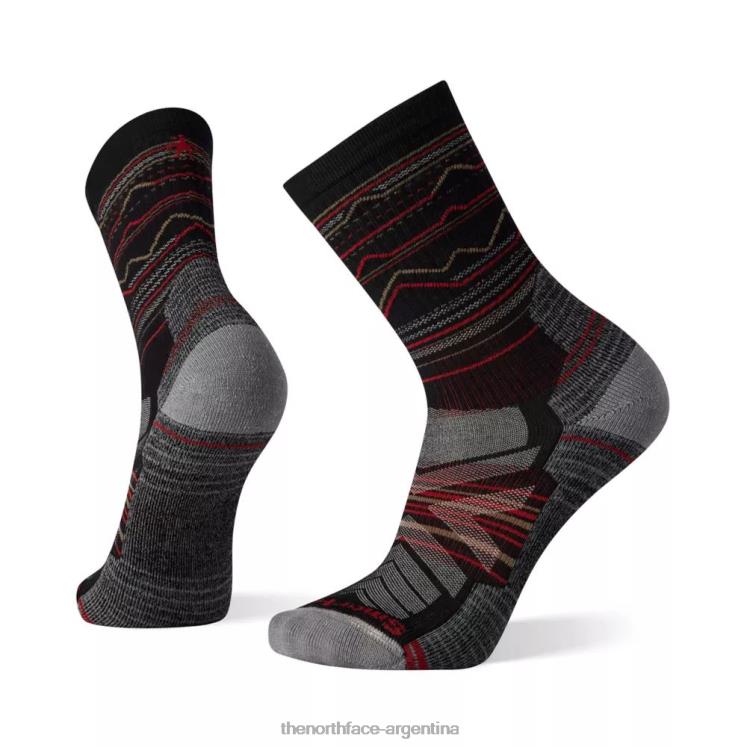 calcetines con estampado de cordillera y cojín ligero de caminata RDT8H6275 negro The North Face