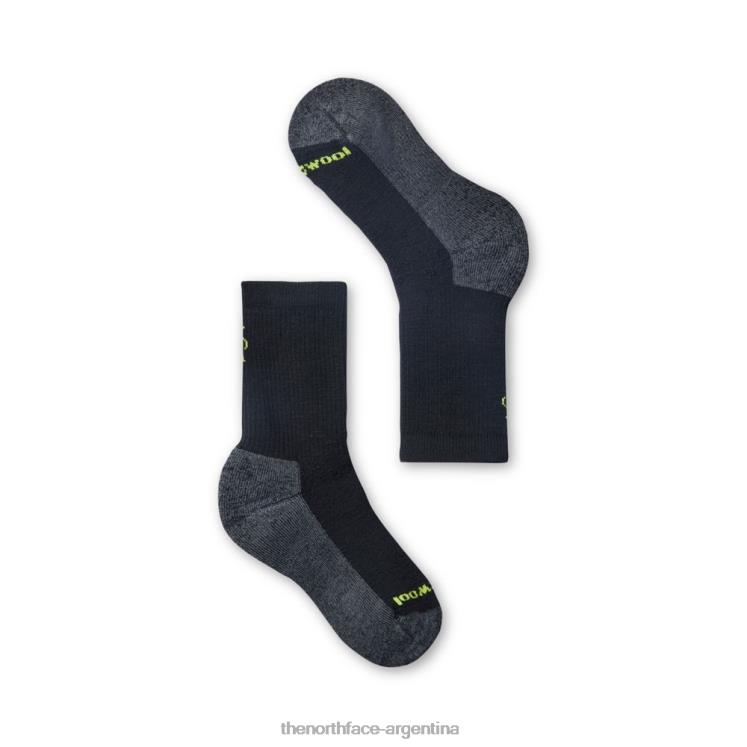 calcetines de senderismo para niños con amortiguación completa RDT8H6286 negro The North Face