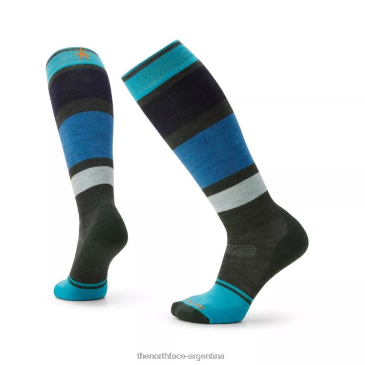 calcetines otc con cojín dirigido a snowboard para mujer RDT8H6347 sabio oscuro The North Face