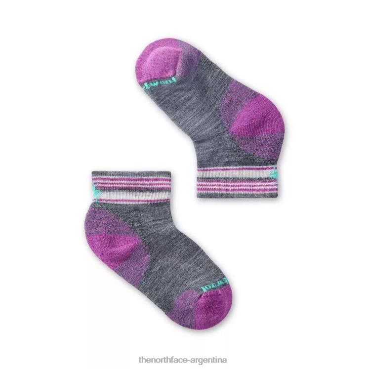 calcetines tobilleros con amortiguación ligera para niños RDT8H6293 gris medio The North Face