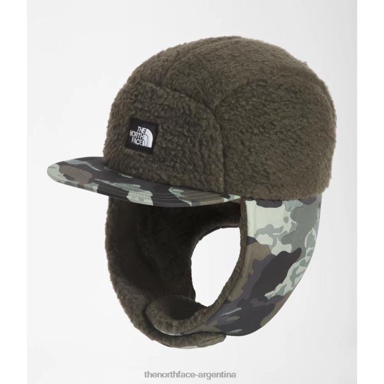 cazador de lana forrest para niños RDT8H5096 nuevo verde pardo The North Face