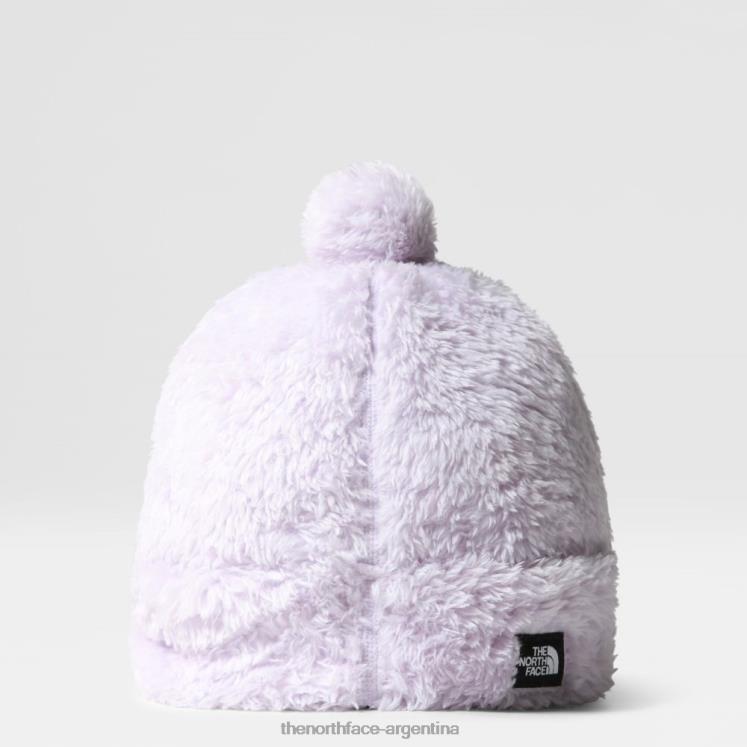 gorro juvenil suave oso RDT8H1543 niebla de lavanda The North Face