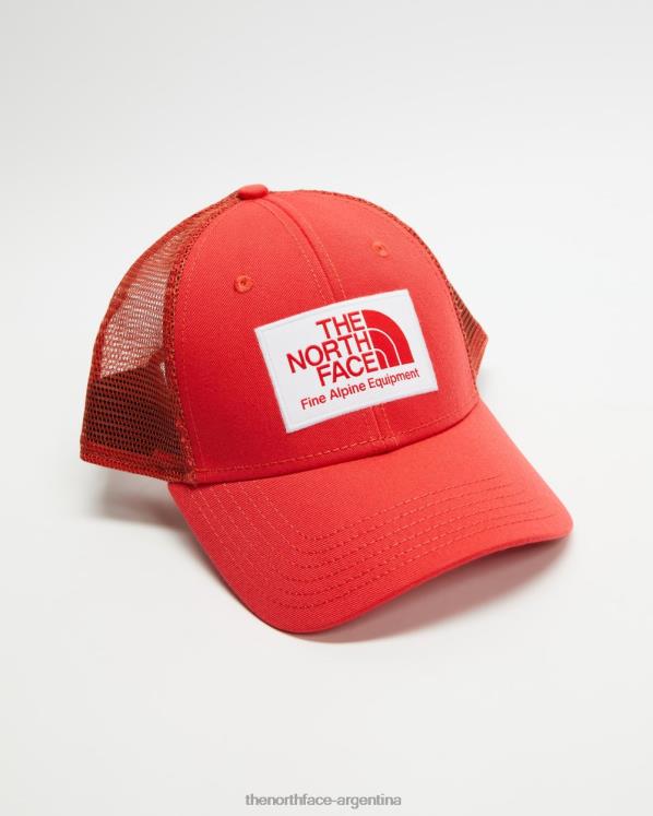 camionero de barro RDT8H7119 rojo The North Face