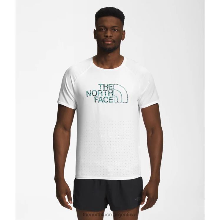 camisa de manga corta ingrávida de vuelo para hombre RDT8H4861 blanco The North Face camisa de manga corta ingrávida de vuelo para hombre RDT8H4861 blanco The North Face