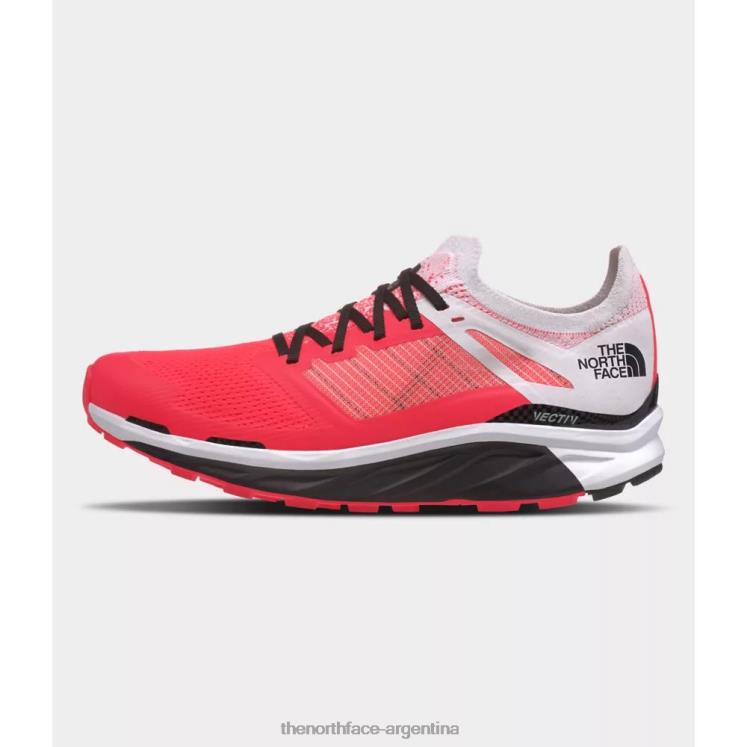 zapatos de vuelo vectiv mujer RDT8H3665 coral brillante The North Face