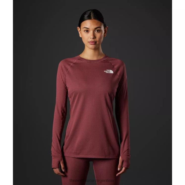 mujer summit series pro 120 tripulación RDT8H6310 jengibre The North Face