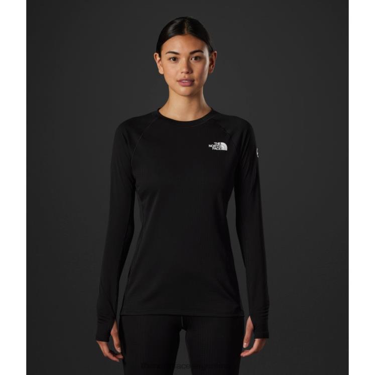 mujer summit series pro 120 tripulación RDT8H6311 negro The North Face