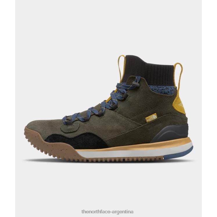 botas impermeables deportivas berkeley iii hombre RDT8H4022 nuevo verde pardo The North Face botas impermeables deportivas berkeley iii hombre RDT8H4022 nuevo verde pardo The North Face