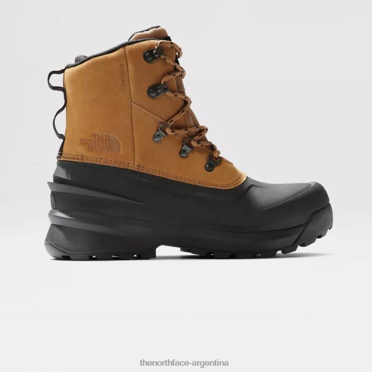 botas de montaña impermeables con encaje chilkat v para hombre RDT8H1385 marrón utilitario The North Face botas de montaña impermeables con encaje chilkat v para hombre RDT8H1385 marrón utilitario The North Face