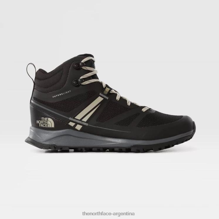 botas de montaña litewave Futurelight para hombre RDT8H474 negro The North Face