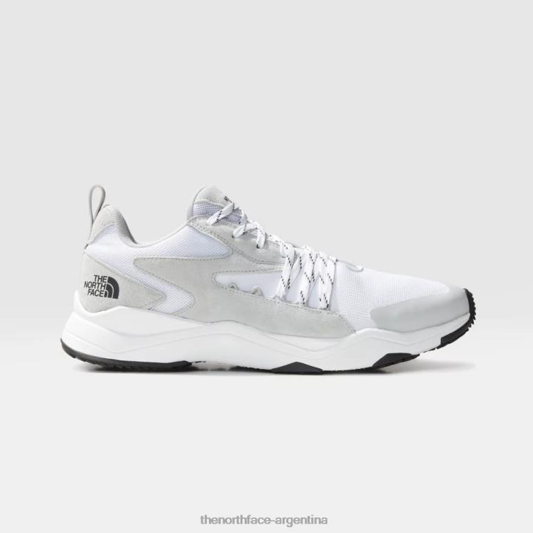 zapatos de calle hombre taraval espíritu RDT8H1378 blanco The North Face