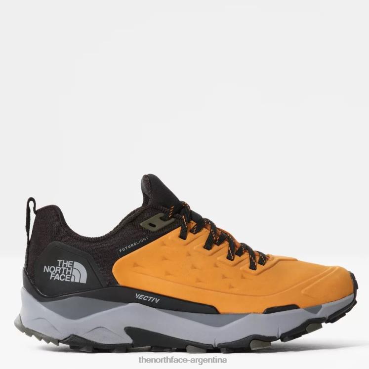 zapatos de senderismo de cuero vectiv Futurelight exploras para hombre RDT8H1023 amarillo citrino The North Face