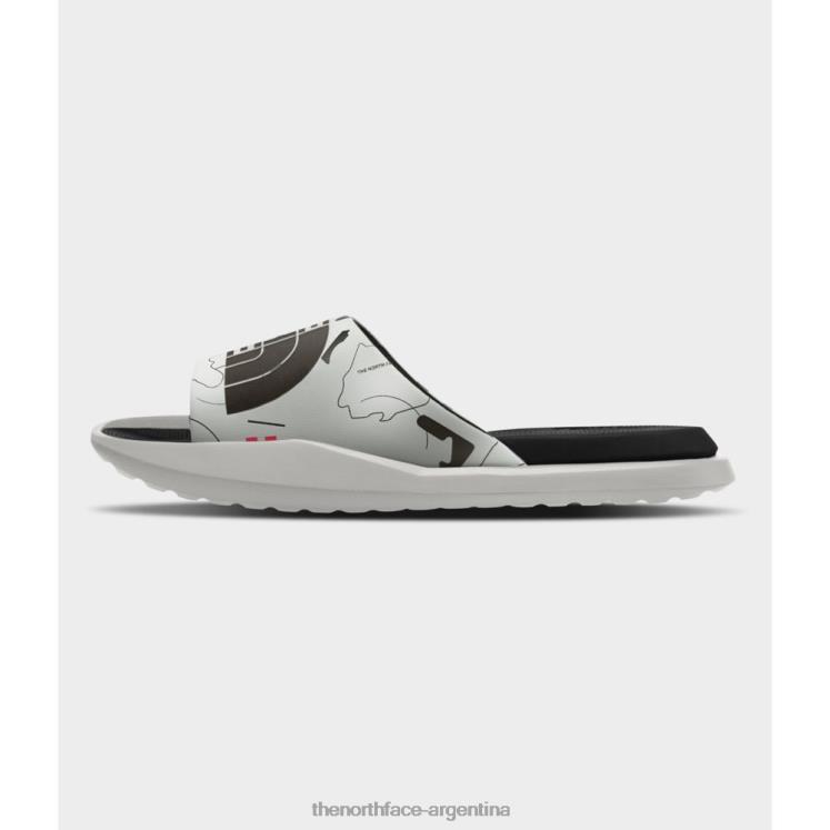 chanclas triarca hombre RDT8H4553 blanco The North Face