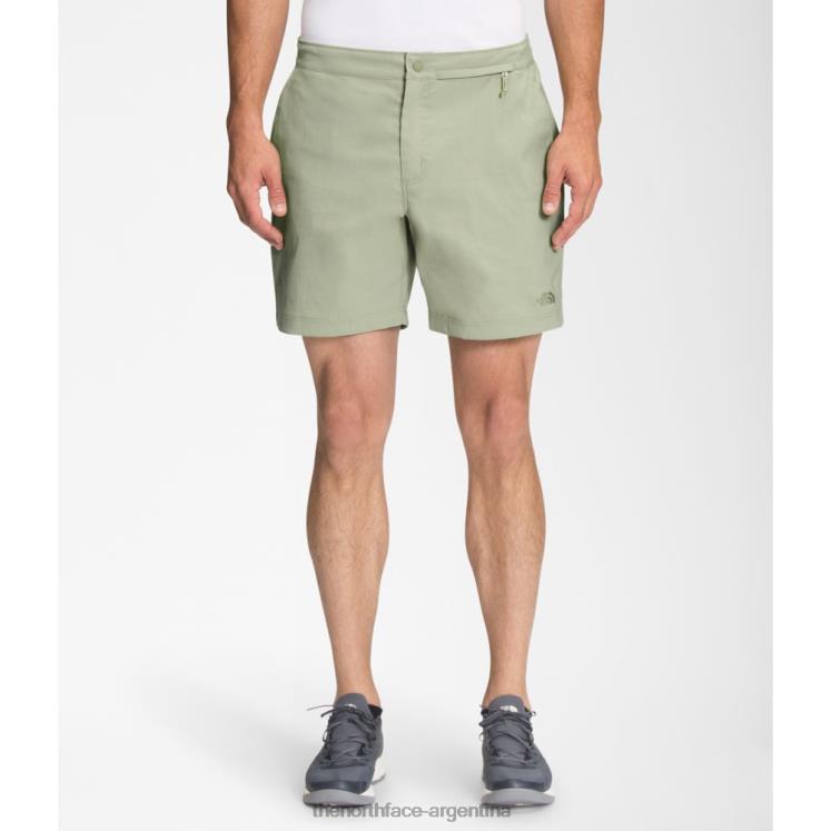 hombres clase v hacer todo pantalones cortos RDT8H4526 té verde The North Face