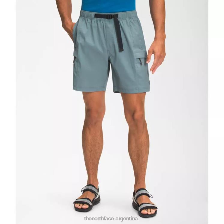 pantalones cortos con cinturón clase v para hombre RDT8H3826 azul The North Face