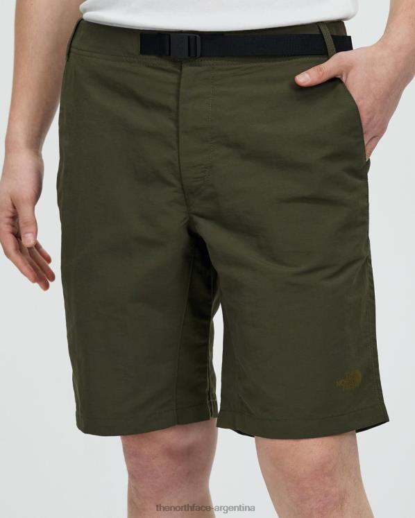 pantalones cortos de trail primordiales RDT8H7123 nuevo verde pardo The North Face