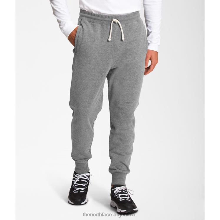 joggers con parche Heritage para hombre RDT8H6133 gris The North Face joggers con parche Heritage para hombre RDT8H6133 gris The North Face