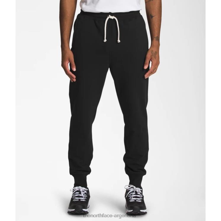 joggers con parche Heritage para hombre RDT8H6134 negro The North Face joggers con parche Heritage para hombre RDT8H6134 negro The North Face