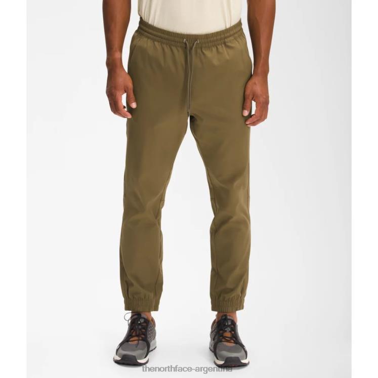 joggers estándar para hombre RDT8H4308 oliva militar The North Face