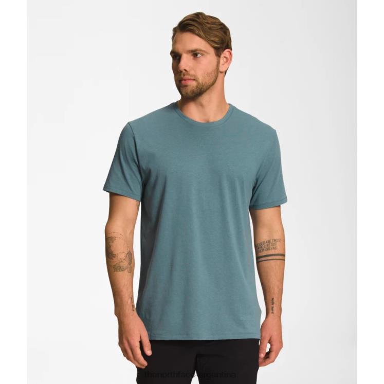 camiseta de manga corta terreno para hombre RDT8H6228 azul The North Face