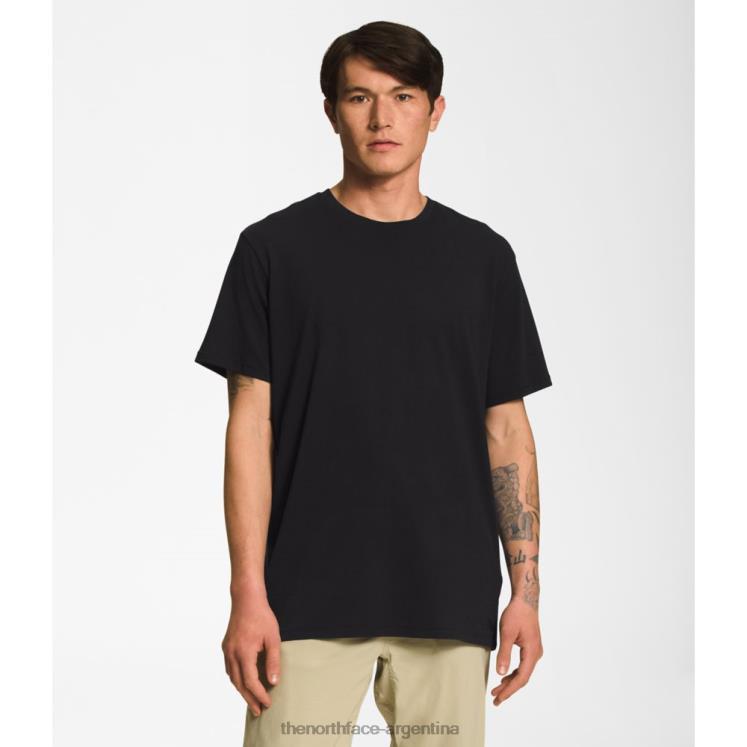 camiseta de manga corta terreno para hombre RDT8H6231 negro The North Face