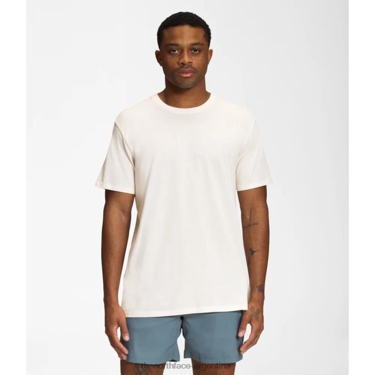 camiseta de manga corta terreno para hombre RDT8H6233 blanco The North Face