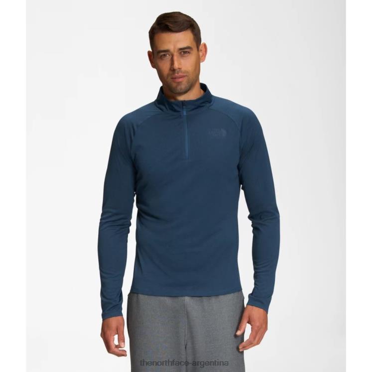 cremallera de pino grande para hombre RDT8H6182 azul sombreado The North Face