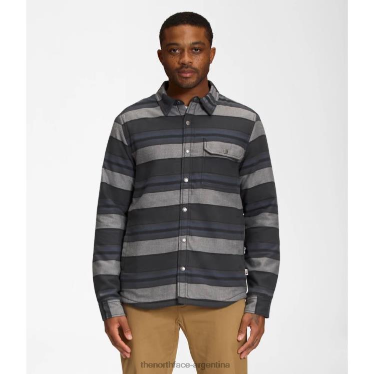 camisa campshire hombre RDT8H3514 gris The North Face
