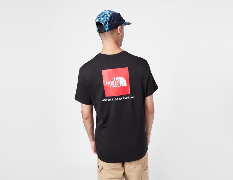 camiseta de caja roja RDT8H6779 negro The North Face