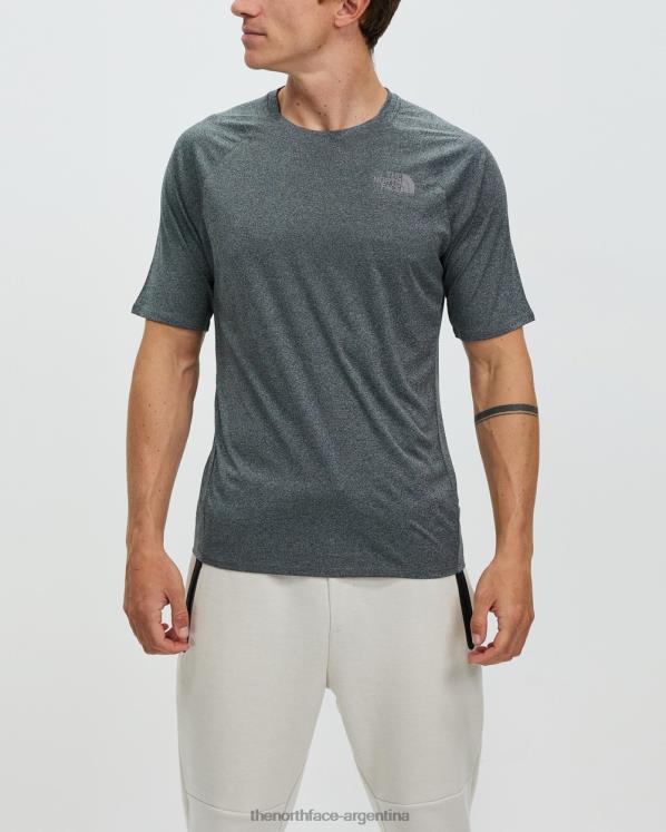 camiseta de manga corta ea big pine RDT8H6975 gris The North Face