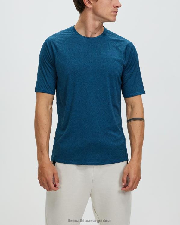 camiseta de manga corta ea big pine RDT8H7050 azul banff The North Face