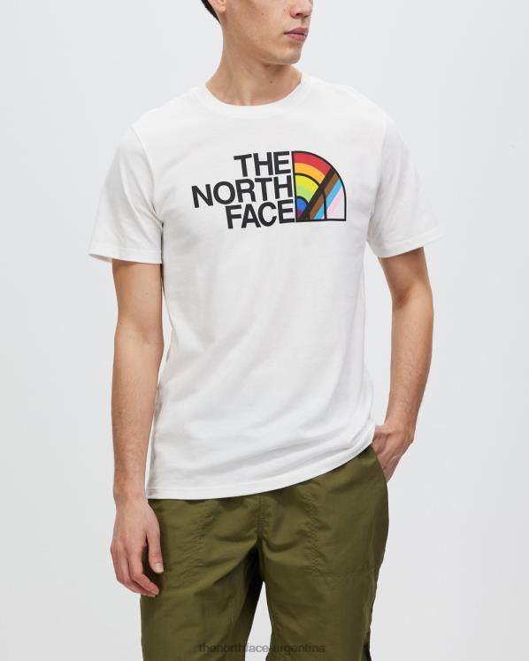 camiseta de manga corta orgullo RDT8H7230 blanco The North Face