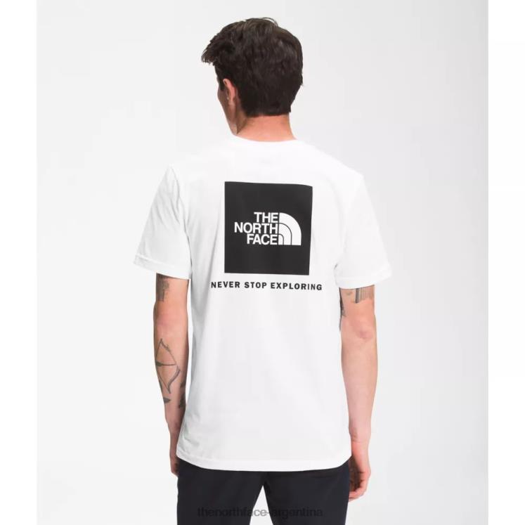 camiseta de manga corta para hombre box nse blanco negro RDT8H3379 blanco negro The North Face
