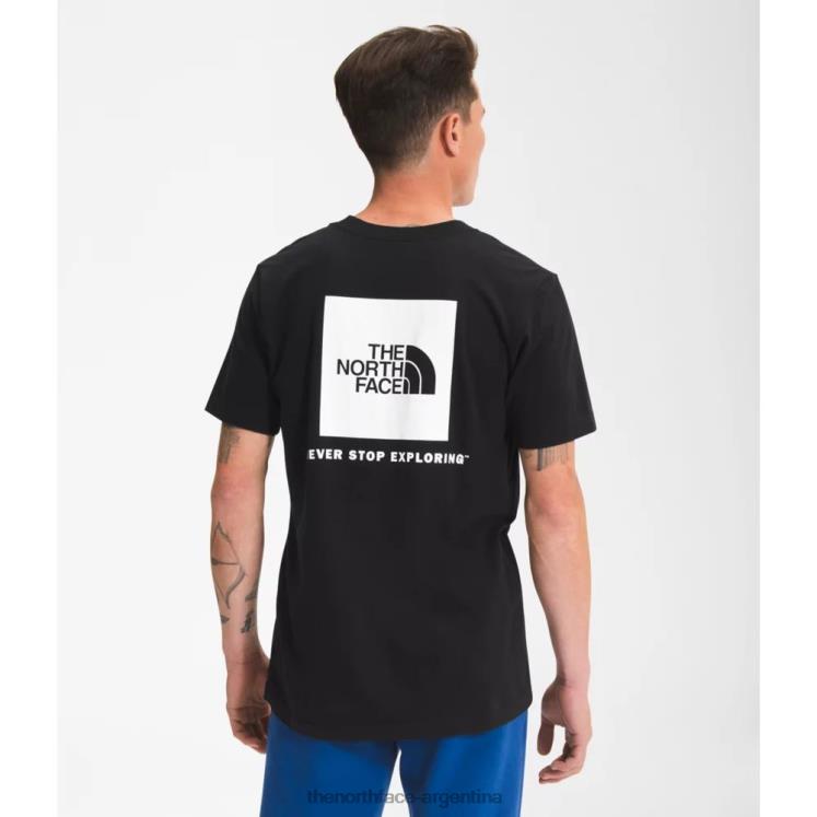 camiseta de manga corta para hombre box nse negro blanco RDT8H3378 blanco negro The North Face